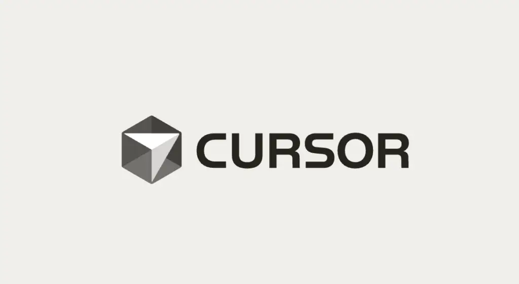 Image of Cursor logo, an Ai coding assistant